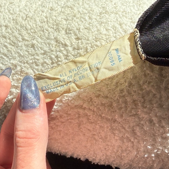 Black Ruffled Nighty - Picture 3 of 3